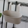 thumbnail image 3 of Cubo De Metal Con Gancho Desmontable Cubo De Almacenamiento Colgante Para Cerca Ventana Patio Jardín Minnieouse HA042815-01, 3 of 6