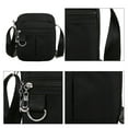 thumbnail image 4 of Bolso de nailon para ocio, bolso de mano, bolso bandolera, bolso de hombro para mujer impermeable negro, 4 of 5