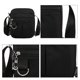 thumbnail image 4 of Bolso de nailon para ocio, bolso de mano, bolso bandolera, bolso de hombro para mujer impermeable negro, 4 of 5