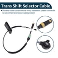 thumbnail image 6 of Unique Bargains Manual Transmission Gear Shifter Cable for Ram ProMaster 1500 2500 3500 2014-2021 Manual No.68166623AC/68166623AB Trans Gear Shift Control Lever Cable, 6 of 7