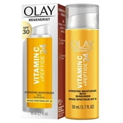 Olay Regenerist Vitamin C & Peptide 24 Face Moisturizer, for Dull Skin, SPF 30, 1.7oz *EN