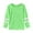 Light Green, variant on FAOWME Girls Long Sleeve T-Shirt Children Crew Neck Tops Girls T Shirt Light Blue 2-3 Years
