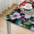 thumbnail image 4 of BANET Digital Print Tablecloth Flower Pattern for Kitchen Coffee Table Wedding and white, 4 of 7