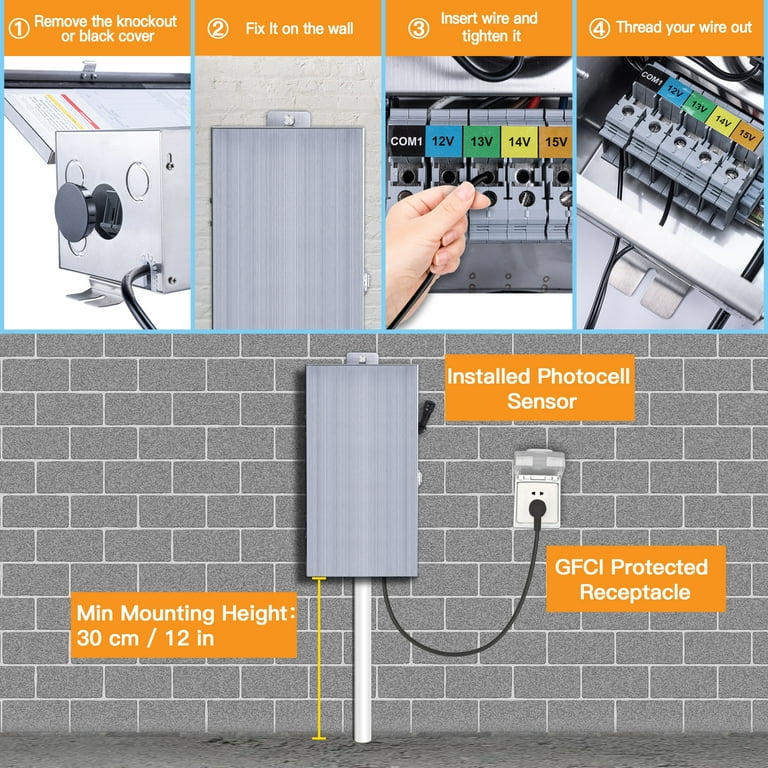 Walmart landscape 2024 lighting transformer