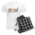 thumbnail image 6 of CafePress - Earth Pride Men's Light Pajamas - Men's Light Loose Fit Cotton Pajama Set, 6 of 7