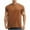 Khaki, variant on Men's Workout Shirt, Performance T-Shirt for Gym and Casual Wear, Moisture Wicking and Breathable Athletic Tee