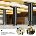 thumbnail image 2 of 4 st Sängbensram Justerbar Höjd Centerstöd Ben Säng Centerstöd Ben, 2 of 4