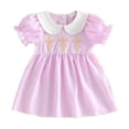 thumbnail image 1 of Zshosam Robe pour Enfants Filles, Robe à Volants, Imprimé et Couleur Unie, Ligne A Évasée, Ceinturée, Robe Décontractée de Fête avec Fermeture Éclair, Taille 2T 3T, (Rouge 2-3 Ans), 1 of 7
