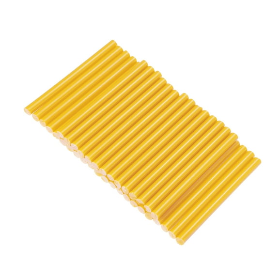 36pcs 7 x 100mm EVA Paintless Dent Repair Hot Melt Glue Sticks Yellow Universal for Car