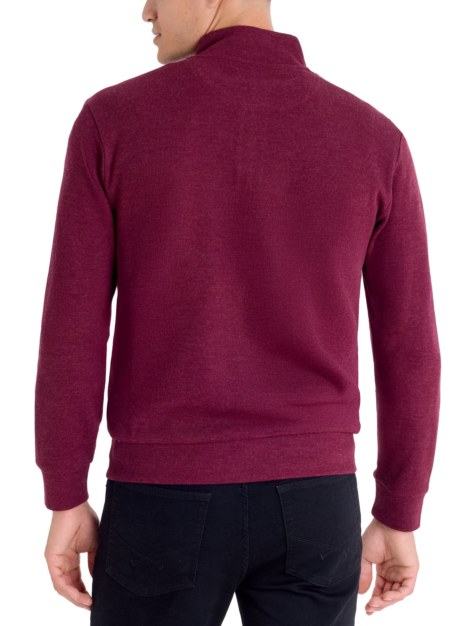 U.S. Polo Assn. Men's Quarter Zip Flatback