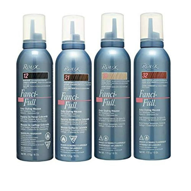 Roux FANCIFULL Instant Color Mousse, Haircolor Foam with No Ammonia