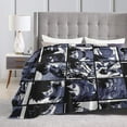 thumbnail image 5 of Cozy Warm Plush Throw My Hero Academia Dabi Collage Fluffy Blanket for Bed Couch Living Room 80"x60", 5 of 8