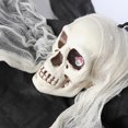 thumbnail image 4 of DPTALR Halloween Costume Props Horror Plastic Skull Ghost Curtain Hanging Hanging Ghost, 4 of 4