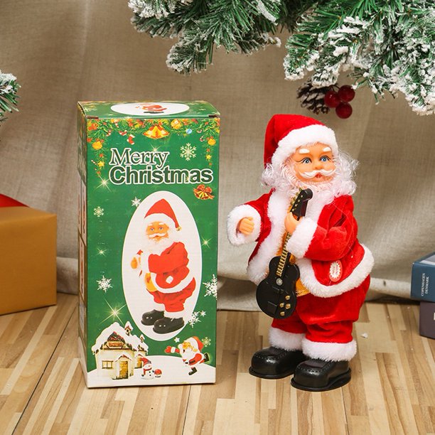 Christmas Decoration Ladder Santa Claus Climbing Beads Gift Decoration