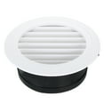 thumbnail image 1 of Unique Bargains Évent Rond de 8 Pouces, Diffuseur de Plafond avec Moustiquaire Blanc, 1 of 5