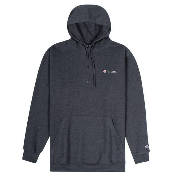 Champion Big and Tall Hoodies for Men – Embroidered Pullover Hoodies Sweatshirt Charcoal Heather