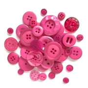 BUTTONS GALORE BIG BAG OF COLORFUL CRAFT & SEWING BUTTONS 4.5 OZ (APPROX 150 PCS) COTTON CANDY