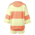 thumbnail image 3 of MAIHAN Women Casual Outfits Spring Outfits for Women Short Sleeve Tops Shorts Trendy 2 Piece Summer Shorts Set Casual Two-Piece Outfit, 3 of 5