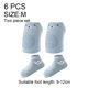 thumbnail image 2 of 6 rodilleras antideslizantes para gatear para bebés y calcetines antideslizantes para bebés, Protector de rodilla para niños pequeños, 2 of 5