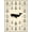 Navy Cream, Pattern 1, variant on ODIKA Boat Hooked Nautical Whale Motif Compass Border Marine Frame for King Size Bedroom, Master Suite, Under Bed, Foldable Easy Care