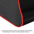 thumbnail image 3 of Uxcell 31"x12" Desk Mat Protector, Rubber Non-Slip Mouse Pad Writing Mat for Office Home, Black/Red, 3 of 5