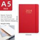 thumbnail image 3 of 2024 A5 English Schedule Planner Elastic Band Notebook Strap Book Notebook, 3 of 5