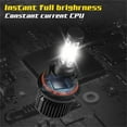 thumbnail image 2 of 2x 9007/HB5 LED Headlight Bulbs Kit White High Low Beam Light Super Bright 6500K, 2 of 14