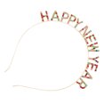 thumbnail image 4 of Weiweiguan 1 Pce Bandeau Mode Lettre Strass Bonne Année Décoration Cheveux pour Fête, 4 of 6