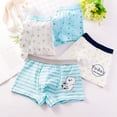 thumbnail image 1 of Ropa interior para niños de talla mediana y grande, bóxer fino de algodón con dibujos animados, pantalones cortos para estudiantes, ropa interior transpirable para niños, 1 of 5
