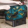 thumbnail image 7 of Sikiie Watercolor Blue Marbled Toaster Covers 2 Slice Dustproof Toaster Cover Bread Machine Cover, Dustproof Cover - 11.4" x 7.5" x 7.9", 7 of 7