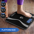thumbnail image 5 of INEVIFIT Body Fat Scale with Digital Body Composition Analyzer and Body Weight - Black, 5 of 8
