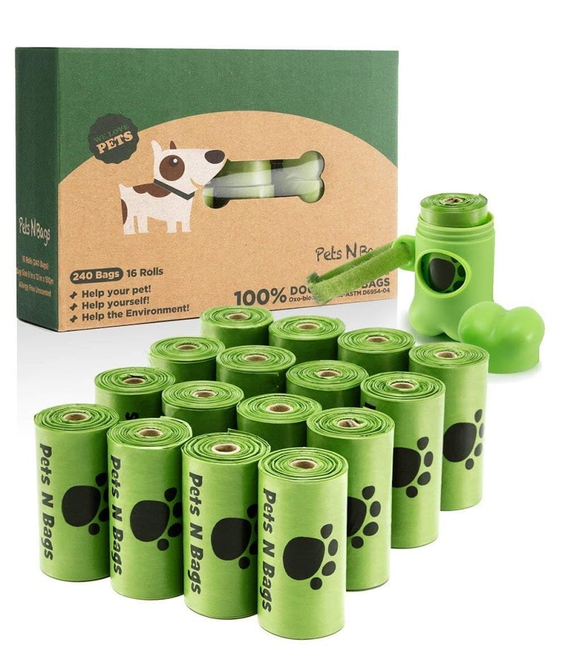 Poop Bags, Environment Friendly Pets N Bags Dog Waste Bags, Refill