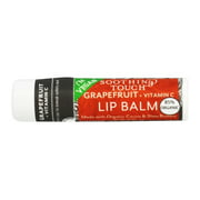 Soothing Touch Lip Balm - Organic - Grapefruit Plus Vitamin C - .25 Oz - Case Of 12