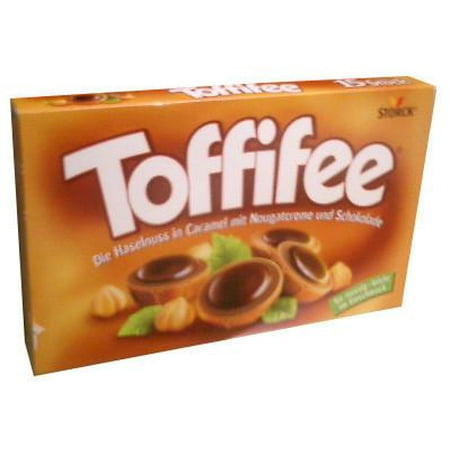 Toffifee Лесной орех в мягкой карамели с кремовой нугой и шоколадом, 125 г