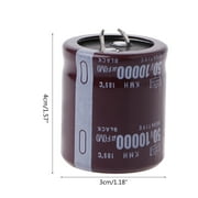 Tizuqe Electrolytic Capacitors Direct Supply And Disassembly Parts 50v10000uf 30 x40mm