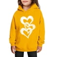 thumbnail image 1 of Sudaderas con capucha para niños y niñas, sudaderas casuales de manga larga, lindas sudaderas de gran tamaño con bolsillo de polar, chaquetas para niñas, 1 of 4