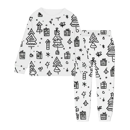 RMGVDSD Hoodie Set for Girls Sweatsuits Kid DIY Hand Painted Homewear Set Colouring Pajama Sets For Boys Girls Soft Comfort Loungewear Set Stylish Clothes Set Streetwear