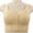 Beige, variant on Push Up Women's Bra Moona Bra For Senior Front Closure Breathable Bra For Seniors Wirefree Bras For Older Women, Women's Bra 44