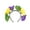 Yellow Green, variant on Visland Mardi Gras Women Headband Colorful Faux Rose Headpiece Party Headband Flower Crown Accessories for Teens Adults Carnival Party Costume