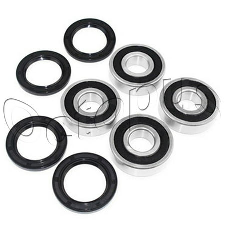 1990 Front Wheel Bearings - Suzuki LT-250S Quadsport Both Front Wheel Bearings and Seals Kit 1989 - 1990