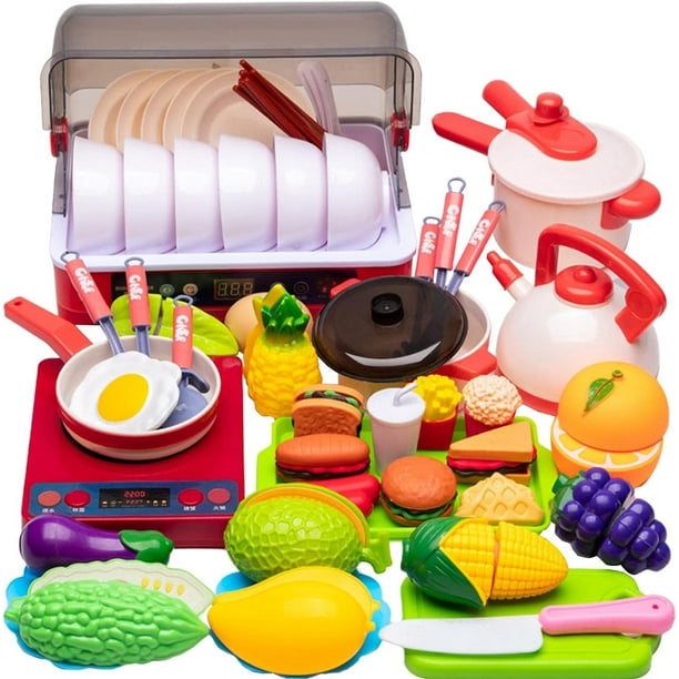 Cocina Madera Infantil Juguete Utensilios De Cocina Para Niu00f1os