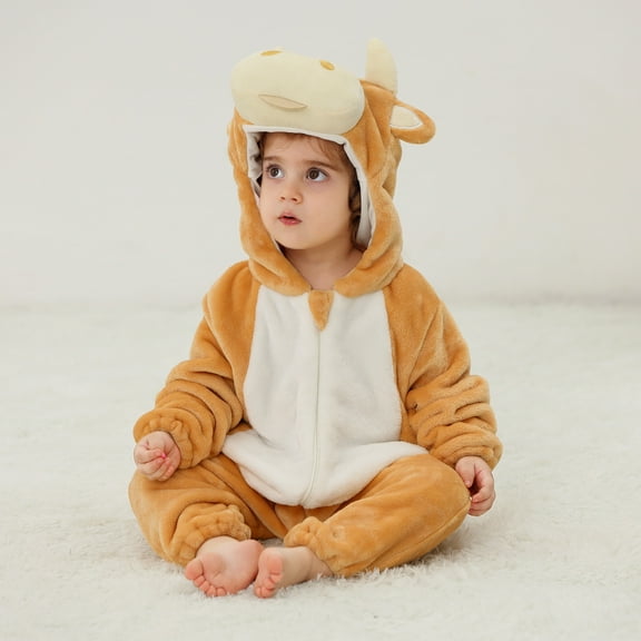 YHAJDS Toddler Fall Winter Casual Jumpsuit, Kids Jumpsuit Costume Long Sleeve Long Romper Girls Romper Cosplay Flannel And Winter Kid Clothes