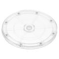 thumbnail image 1 of Uxcell Acrylic Lazy Susan Turntable, 7 Inch Clear Turntable Organizer Ball Bearing 360 Degree Rotating Tray for Spice Rack Table Cake Kitchen Pantry Decorating Bathrooms, 1 of 7