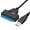 Black B, variant on ENTSASMO Black Super Speed USB 3.0 to Sata III 2.5 inch Hard Drive Adapter Converter Cable,Supports UASP SATA III II I to USB 3.0 to Typec Cable Converter 23cm/9" Adapter Cable
