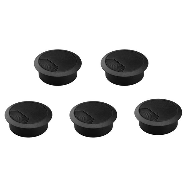 Cubierta de orificio Sidaley 5 uds cartulina negro 60mm