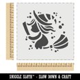thumbnail image 2 of Halloween Witch on Broomstick DIY Cookie Wall Craft Stencil - 11.5 Inch, 2 of 5
