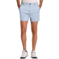thumbnail image 3 of PULI Men’s Golf Shorts 5" Inseam Relaxed Fit Quick-Dry Lightweight Casual Travel Hybrid Shorts with Pockets, 3 of 6