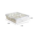 thumbnail image 4 of 1PC Condiment Jars Countertop Spice Organizer Storage Container,A, 4 of 5