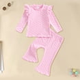 thumbnail image 2 of Ccpelsie Little Girls 2 Piece Clothing Sets Toddler Unicorn Sweatshirts and Cotton Fall Winter Casual Outfits 3-8T(Pink,4-5 Years), 2 of 6