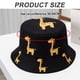 thumbnail image 2 of 50-54 cm Circunferencia de la Cabeza Sombreros para Hombres y Mujeres, Sombreros para el Sol con patrón de cervatillo, ala Grande, Sombreros de Pescador con protección Solar para n, 2 of 5
